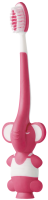 Детская зубная щётка с песочными часиками (розовая) Эксклюзивные разработки ТМ МейТан MeiTan