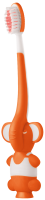 Детская зубная щётка с песочными часиками (оранжевая) Эксклюзивные разработки ТМ МейТан MeiTan